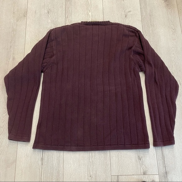 TIMBERLAND Purple Long Sleeve Crew Neck Sweater - Picture 10 of 10